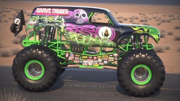 grave digger monster truck 600x338 at Monster Trucks Passion for Off Road Adventure
