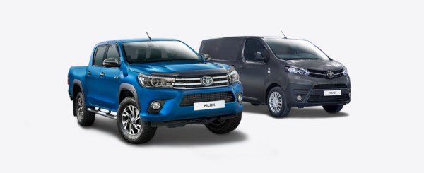 toyota commercial vehicle 600x245 at Selecting the Right Commercial Vehicle for Your Business