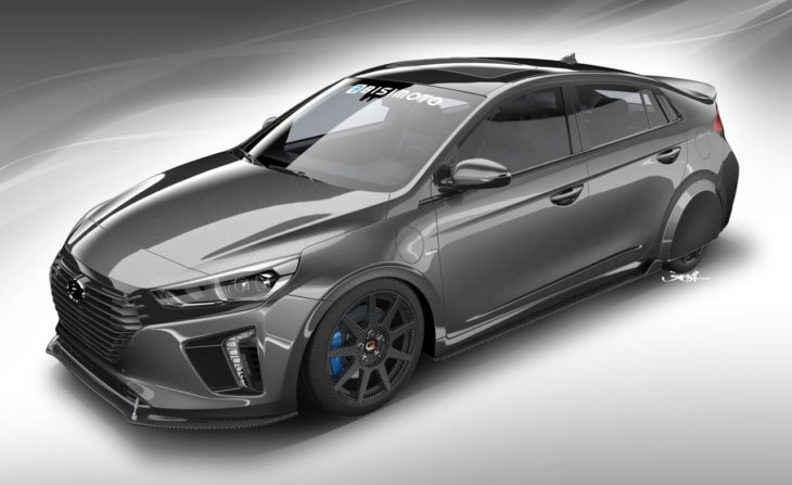 BISIMOTO ENGINEERING TO CREATE HYPERECONIQ IONIQ 730x447 at Bisimoto HyperEconiq Ioniq Gets Ready for SEMA 2017