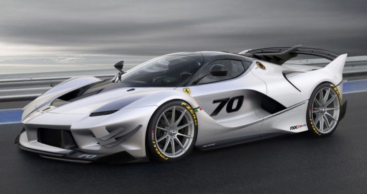 FXX k EVO 1 730x386 at Ferrari FXX K Evo Revealed with Copious Downforce