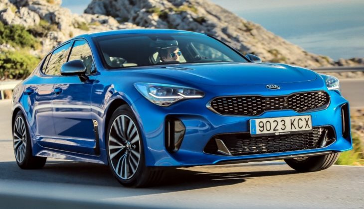 Micro Blue Kia Stinger 0 730x420 at 2018 Kia Stinger Looks Spectacular in Micro Blue