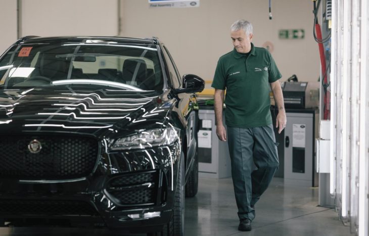José Mourinho Jaguar F Pace 1 730x467 at José Mourinho Becomes 100,000th Jaguar F Pace Buyer, Helps with the Build