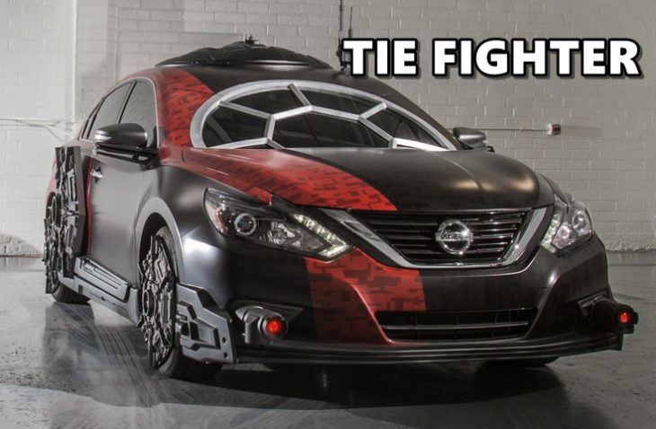 Nissan Star Wars 13 730x478 at Nissan Star Wars Vehicles Take L.A. Auto Show by Storm