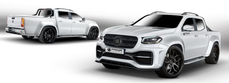 prior design mercedes x class 730x267 at Prior Design Mercedes X Class Is Extra Wide