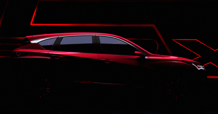 RDX Prototype Teaser top 730x382 at All New 2019 Acura RDX to Debut at NAIAS