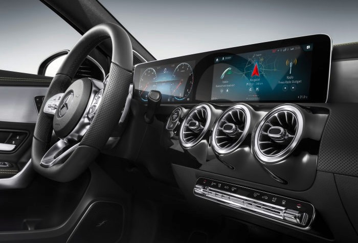 MBUX 1 at Mercedes Benz User Experience (MBUX) Unveiled at CES 2018