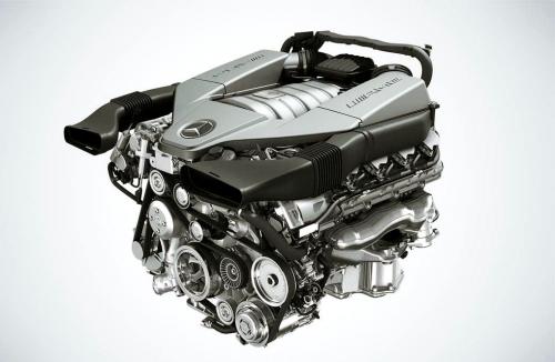 The growling 63 liter V8 engine made by AMG and Mercedes Benz has won two