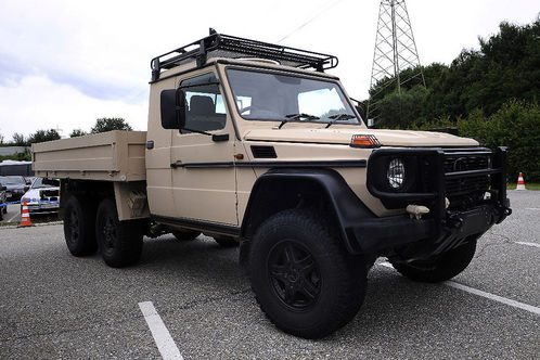 Mercedes g class military vehicle