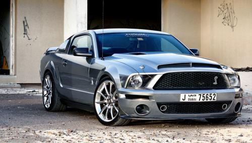 Chrome Carbon Shelby GT500 SuperSnake super snake dubai 1