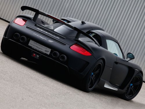 Gemballa Mirage GT Matte Black Edition Gemballa Mirage Porsche Carrera GT 