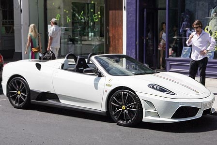 Jay Kay gets a Ferrari Scuderia Spider 16M jay kay scuderia 1