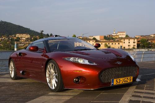 Spyker C8 Aileron hits the roads and the web