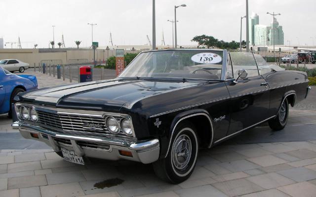 Classic Car Party To Celebrate UAE National Day 1966 chevrolet impala super