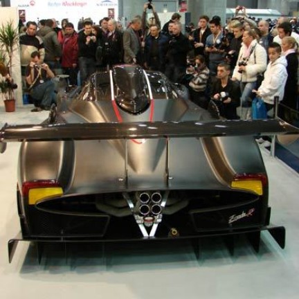 Of course this one of a kind Zonda is not street legal