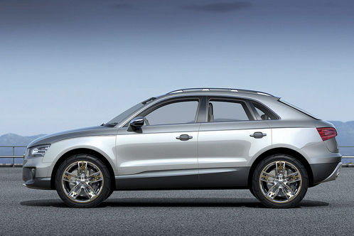 This crossover is based on Audi A4 platform and will be about 4.3 meters 