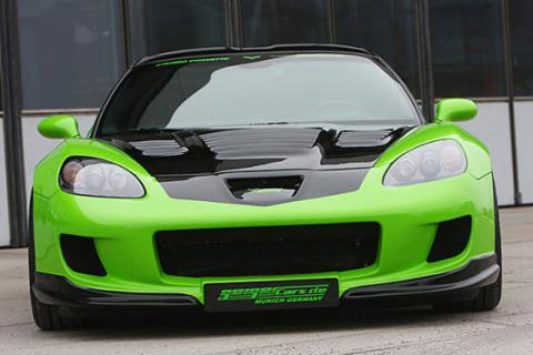 Geiger Chevrolet Corvette Z06 Biturbo will be presented at Tuning World 