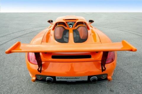 2009 Konigseder Porsche Carrera GT Rear View