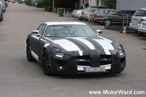  Spyshots on Latest Spyshots Of Mercedes Sls Amg New Sls Spyshot 2