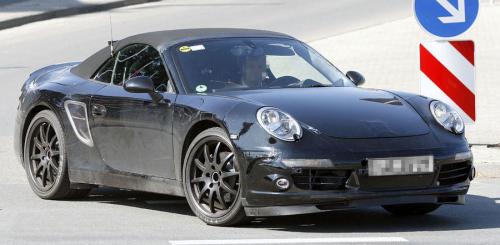 Spyshots 2011 Porsche 998 Cabrio porsche 998 cabrio 3 via AutoExpress