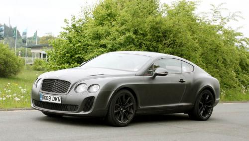 Spyshots Bentley Continental Supersports hits the Ring benty supersport spy 