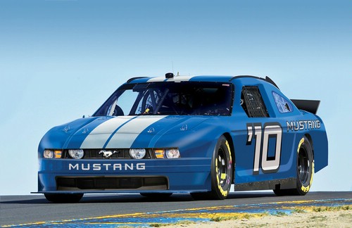 ford Mustang Nascar at Ford Mustang goes NASCAR for the first time