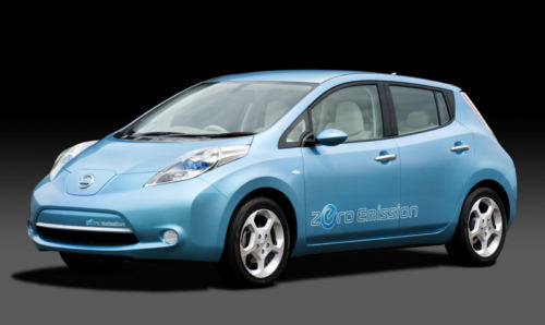 Nissan LEAF 2011 2 at 2011 Nissan Leaf Electric Vehicle Unveiled