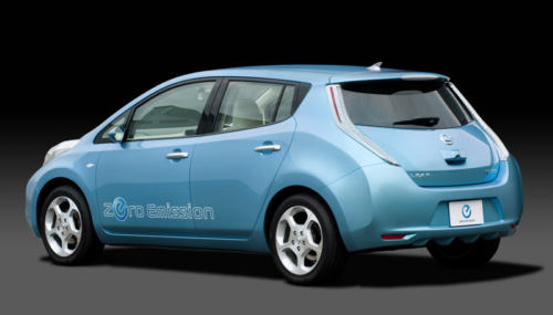 Nissan LEAF 2011 3 at 2011 Nissan Leaf Electric Vehicle Unveiled