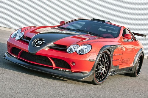 Hamann Volcano Special red 2 at Hamann SLR Volcano Red Edition