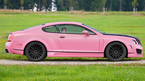 Mansory Bentley Continental GT Speed Vitesse Rose 2 at Mansory Vitesse Rose: Pink Bentley Continental GT!