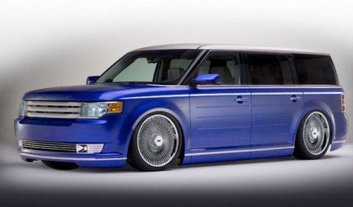 2010 ford flex by falken tire at Ford lineup for 2009 SEMA