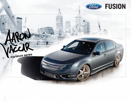 2010 fusion sport by aaron vaccar signature series at Ford lineup for 2009 SEMA