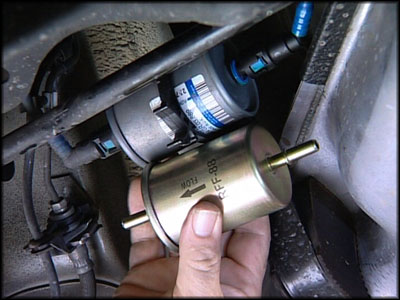Change Fuel Filter at How to Tune a Car