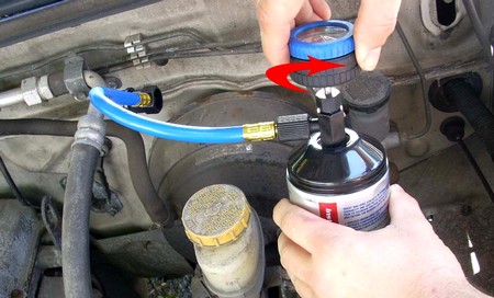 Recharge AC with Freon at How to Add Freon to a Car Air Conditioner