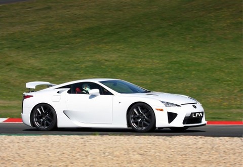 lexus lfa 31 at 2010 Lexus LF A revealed in full   Video included