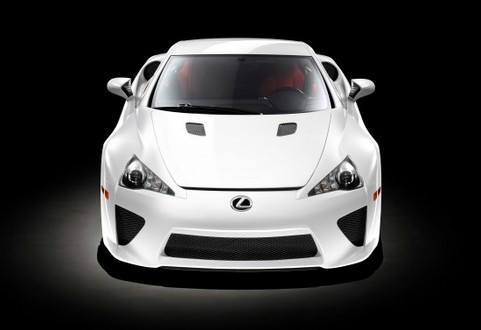 lexus lfa 51 at 2010 Lexus LF A revealed in full   Video included