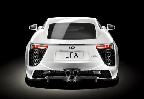 lexus lfa 61 at 2010 Lexus LF A revealed in full   Video included