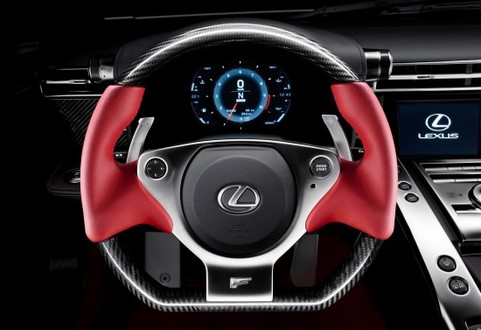 lexus lfa 91 at 2010 Lexus LF A revealed in full   Video included