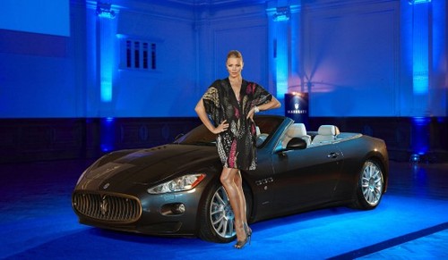maserati grancabrio uk premiere 1 at Maserati GranCabrio UK debut with Jodie Kidd