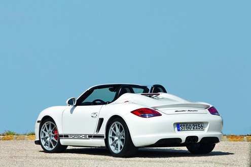 2010 Porsche Boxster Spyder 2 at 2010 Porsche Boxster Spyder revealed   Video included