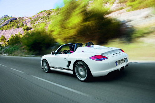 2010 Porsche Boxster Spyder 3 at 2010 Porsche Boxster Spyder revealed   Video included