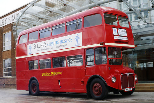 Bentley bus 1 at Bentley unveils a double decker bus!