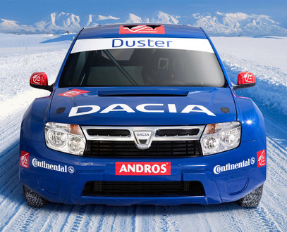 Dacia Duster Competition 1 at Dacia Duster Competition Ice Racer