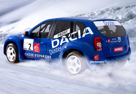 Dacia Duster Competition 3 at Dacia Duster Competition Ice Racer
