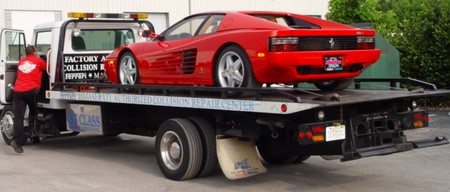  at Getting the Car Ready for the Inexpensive Automobile Transporters