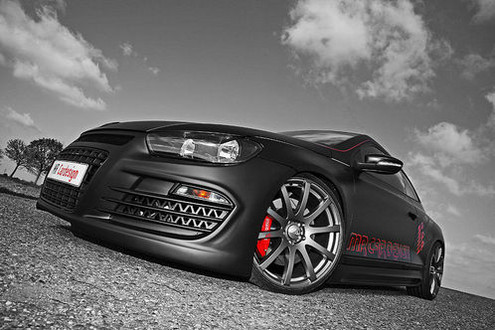 MR Cardesign VW Scirocco 2 at Black Rocco: 370 hp VW Scirocco by MR Car design