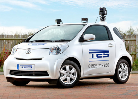 Toyota iQ surveillance car 1 at Toyota iQ Traffic Surveillance Vehicle