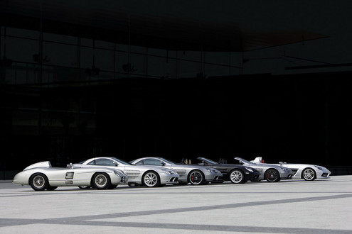 Mercedes Benz SLR Family 3 at McMerc SLR is becoming history!