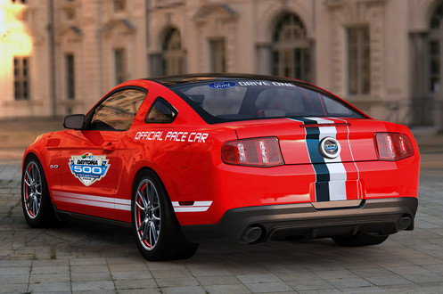 2011 Ford Mustang GT Pace Car 2 at New Ford Mustang to pace 2010 Daytona 500