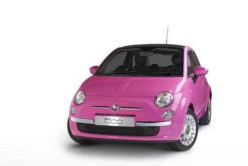 Fiat 500 Pink Edition at 2010 Fiat 500 Pink Edition
