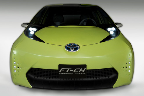 Toyota FT CH 4 at Toyota FT CH Concept revealed at Detroit Motor Show
